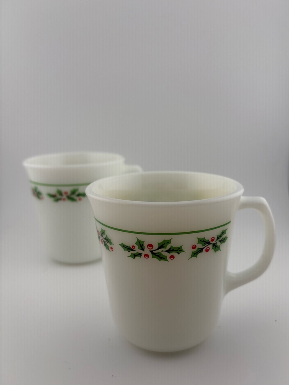 Corning Corelle Holly Days Mugs - Set of 2
